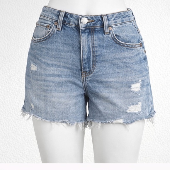 wild fable Pants - WallFlower Distressed Denim Shorts – Size M